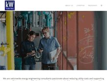 Tablet Screenshot of kw-engineering.com